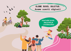 Oleme suvel suletud